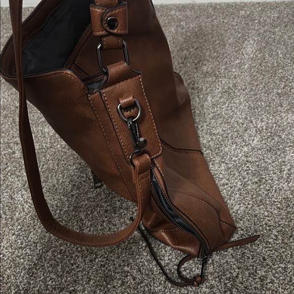 Brown Leather Shoulder Bag - Picture 4 of 4